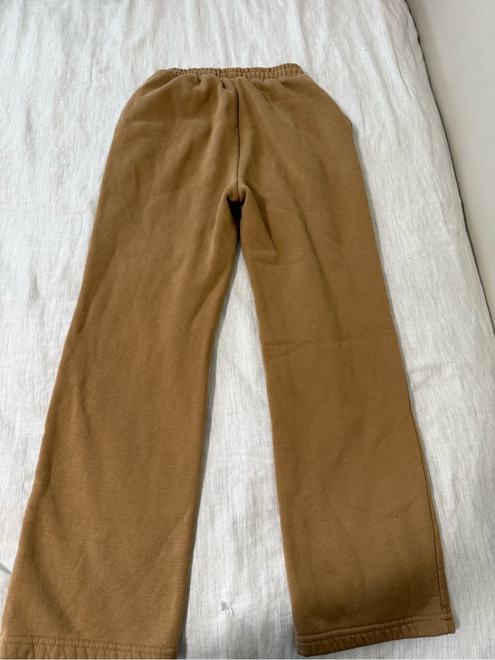 Women's Cozy Wide-Leg Fleece Pants - Brown - Picture 5 of 7